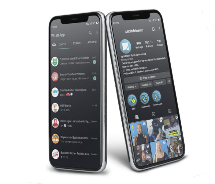 Full screen smartphone mockup design